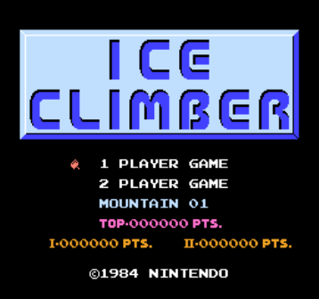 Ice-Climber(ледяной-альпинист) Скачать бесплатно игру для денди